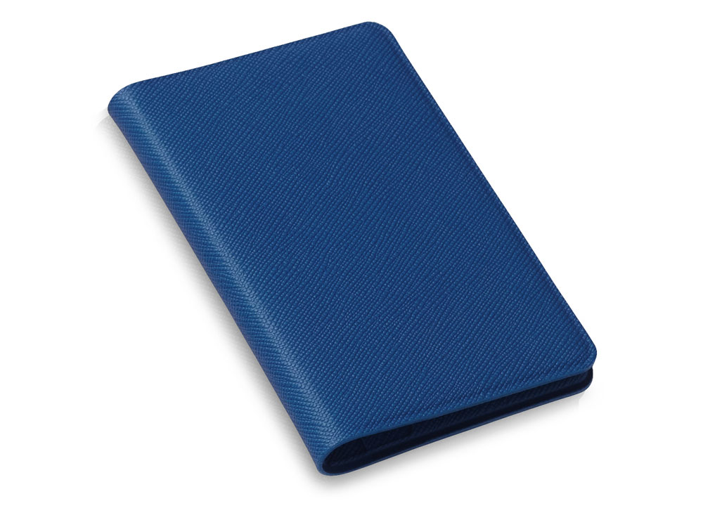 Футляр-книжка на 4-е карты с RFID Favor, синий